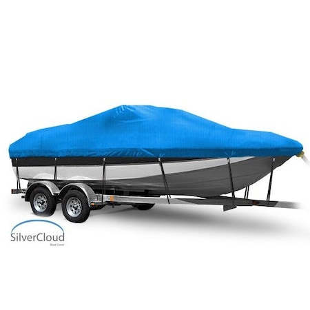 Eevelle Boat Cover DECK BOAT Walk Thru Windshield Inboard Fits 24ft 6in L up to 102in W Royal SCDKWT24102-RYL